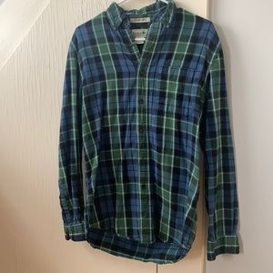LL Bean Slightly Fitted Flannel Shirt